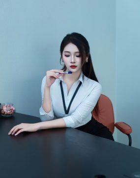 秀人网 No.10406 南乔 职业套装