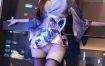 秀人网 No.10153 杨幂幂 紫色睡袍