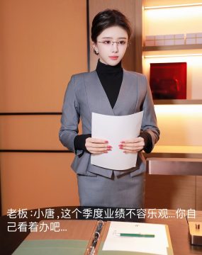 秀人网 No.10119 唐翩翩 OL服饰