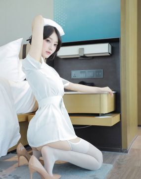 秀人网 No.10507 玥儿玥er 白色护士