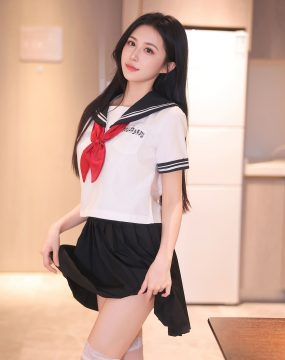 秀人网 No.10234 shelly诗莉吖 白色丝袜